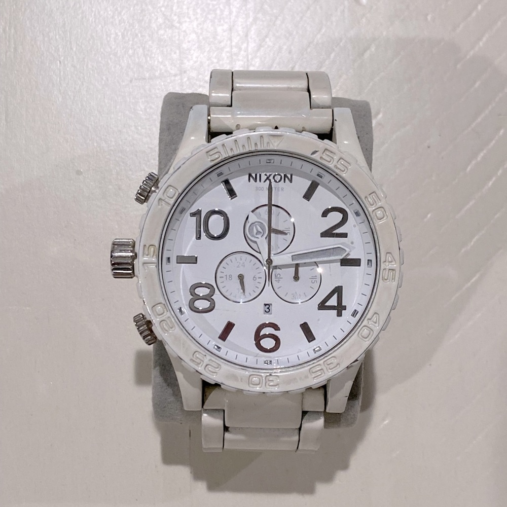 Nixon 51-30 Chrono White/White 51mm Watch